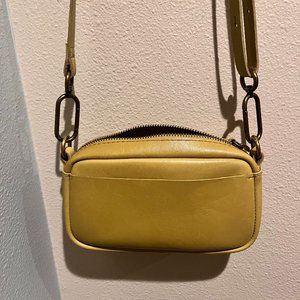 Madewell The Leather Carabiner Mini Crossbody Bag